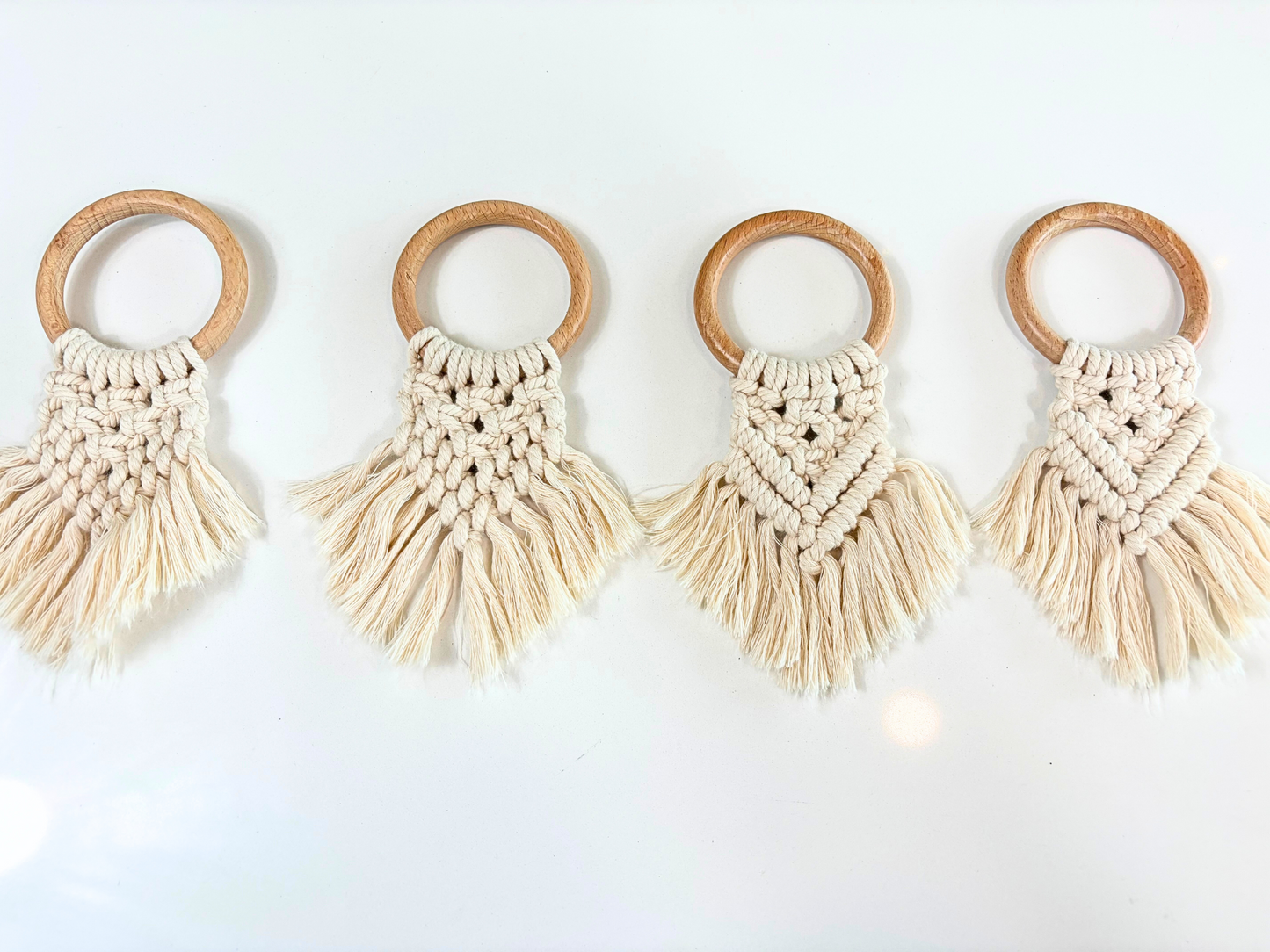Handcrafted Macrame Napkin Rings – Sustainable Boho Dining Décor