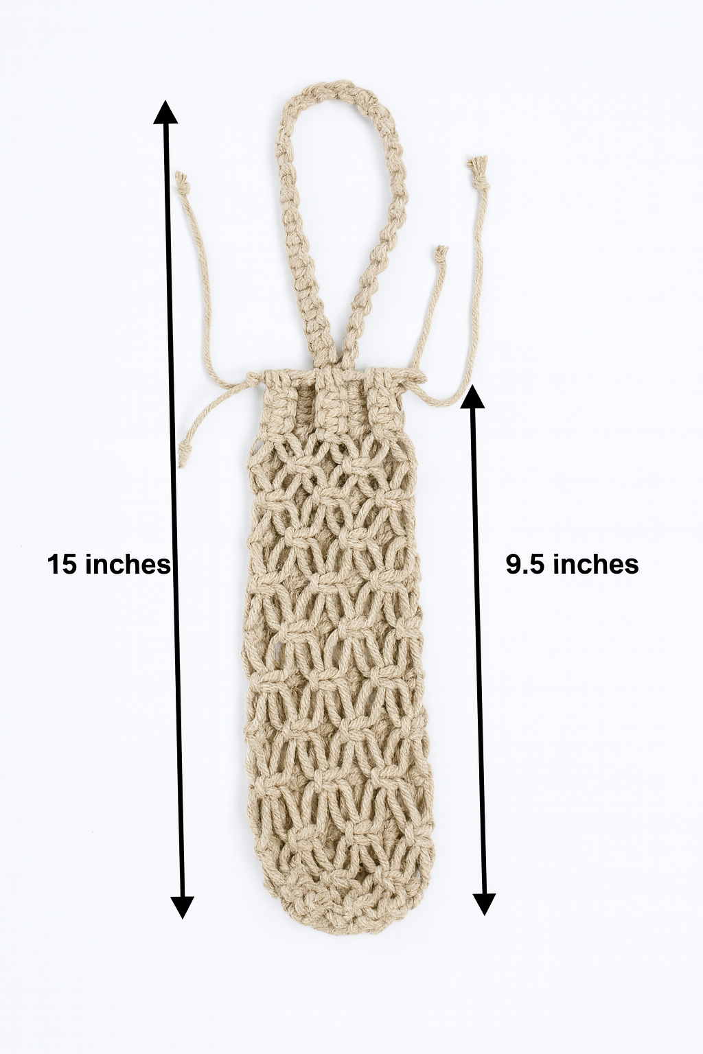 Wine & Bottle Bag - Macrame - Boho Home, Weddings, Events & Gifts