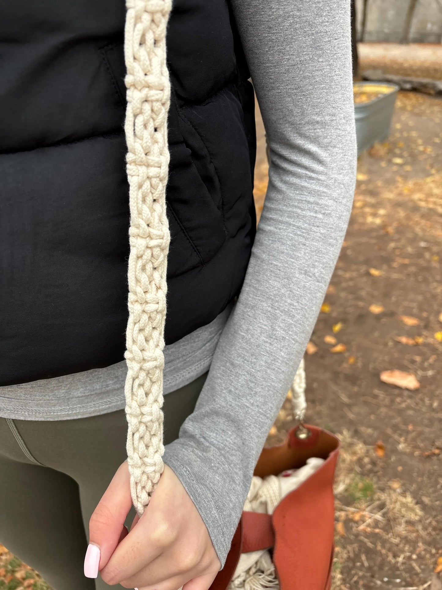 Eco-Friendly Handwoven Macramé Camera or Bag Strap – Sustainable Style for Everyday Adventures