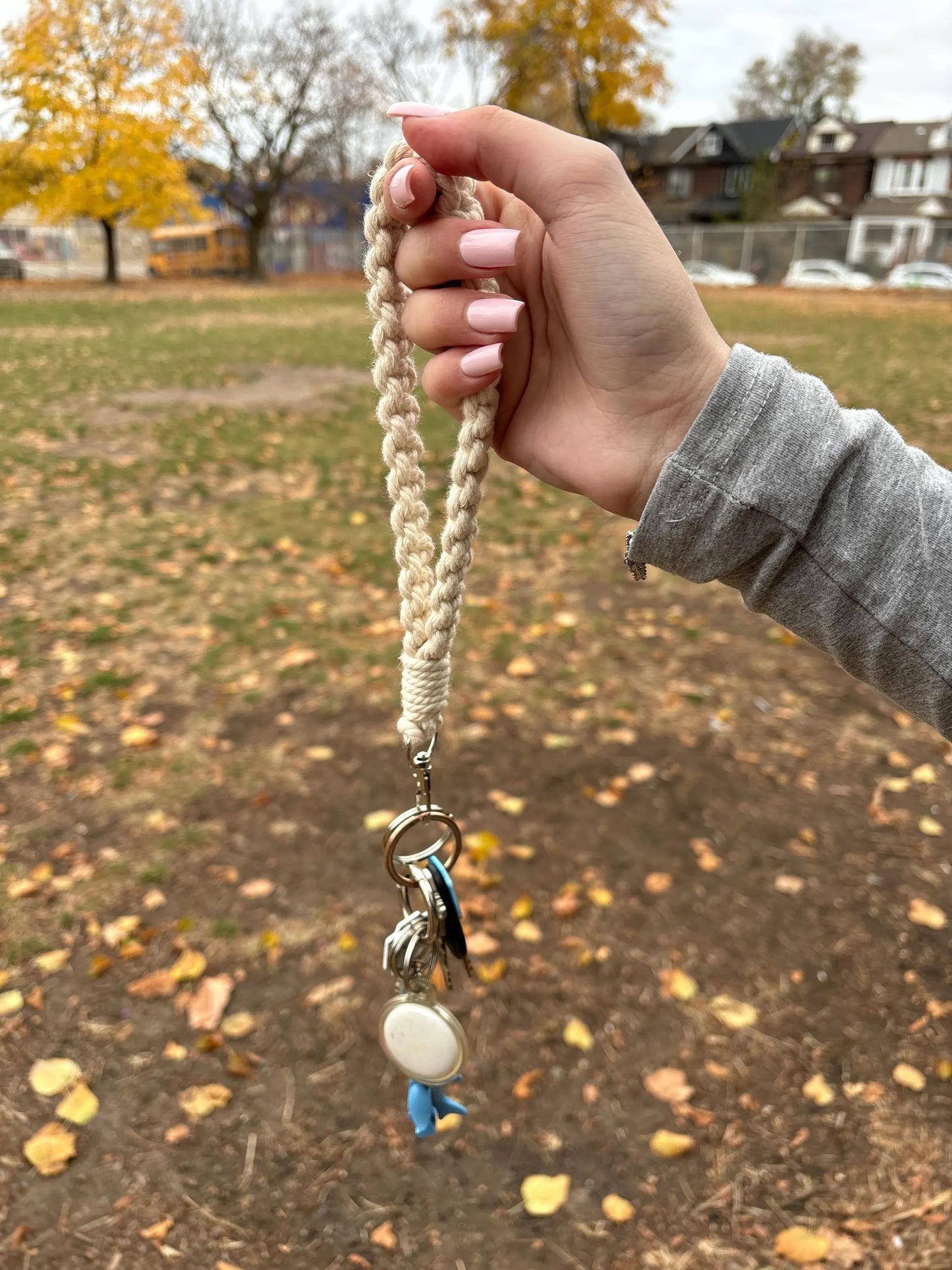 Eco-Friendly, Handmade Macramé Keychains: Beautiful Boho Lanyard and small macrame Keychain – Beauty Meets Everyday Utility