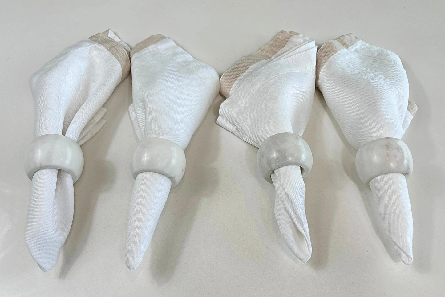 Elegant Marble Napkin Rings – Perfect for Weddings, Dinner Parties & Modern Home Decor