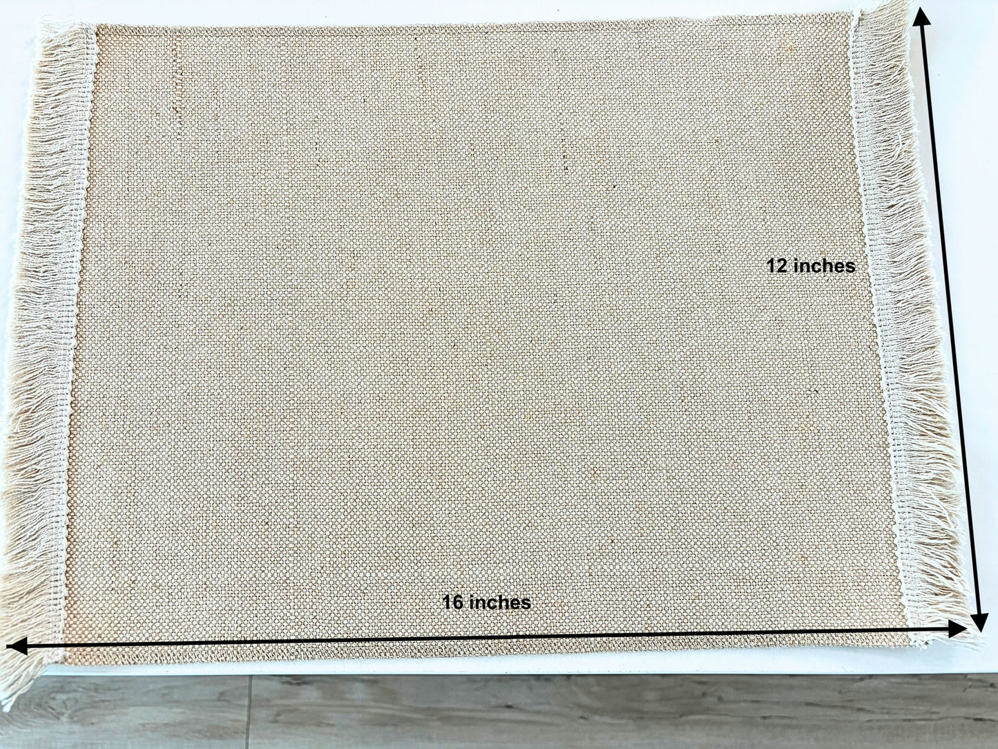 Woven Jute Cotton Placemats – Sustainable Dining Décor
