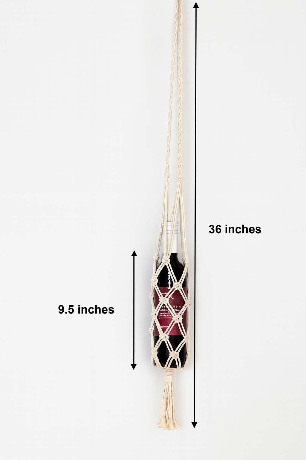 Wine & Bottle Bag - Macrame - Boho Home, Weddings, Events & Gifts