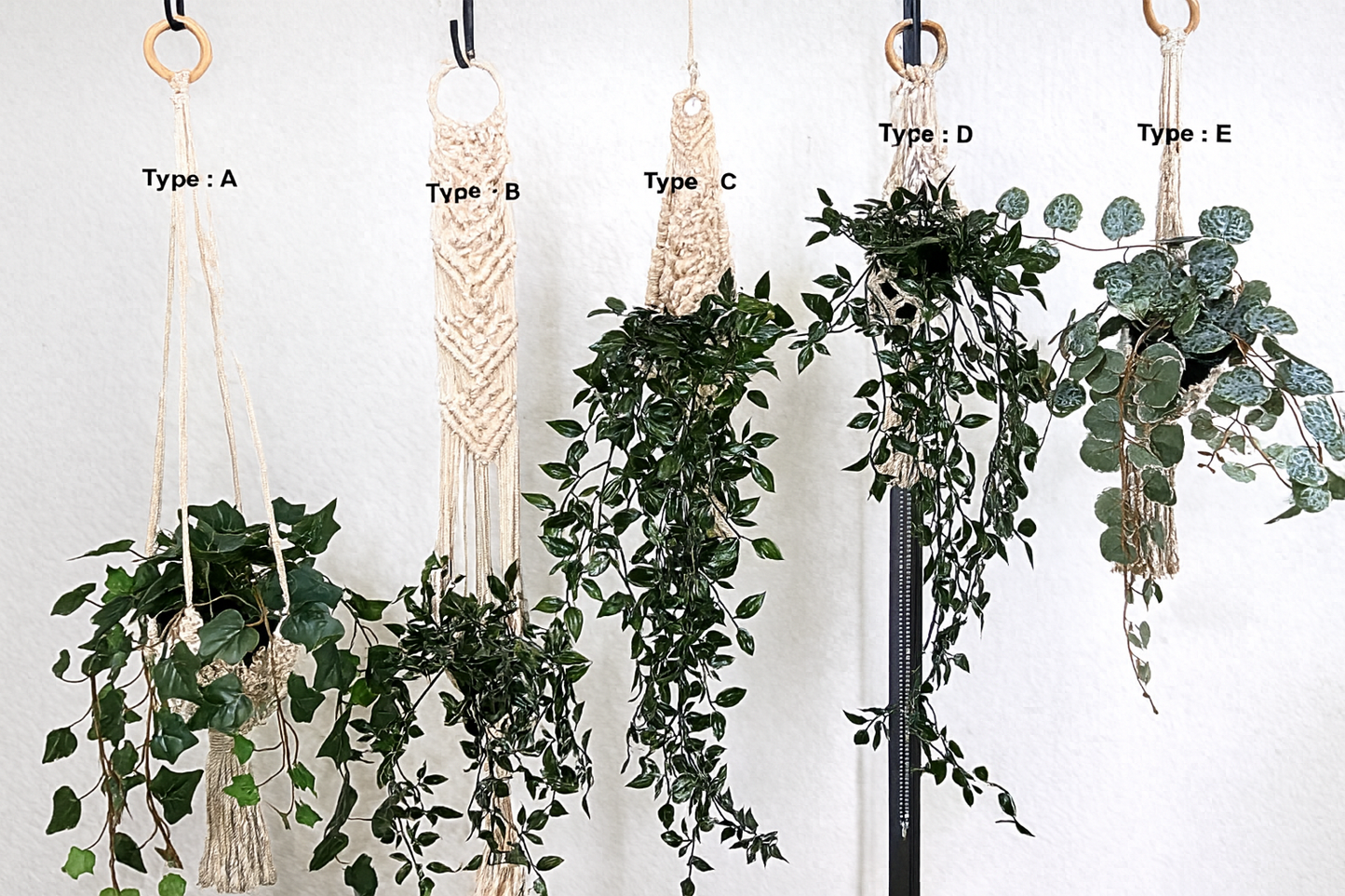 Eco-Friendly Macramé Plant Hanger – Handmade Cotton Hanging Planter for Boho & Sustainable Homes