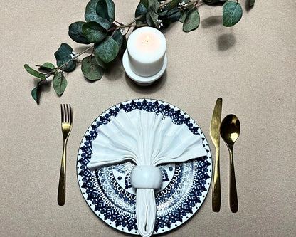 Elegant Marble Napkin Rings – Perfect for Weddings, Dinner Parties & Modern Home Decor