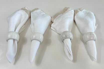 Elegant Marble Napkin Rings – Perfect for Weddings, Dinner Parties & Modern Home Decor